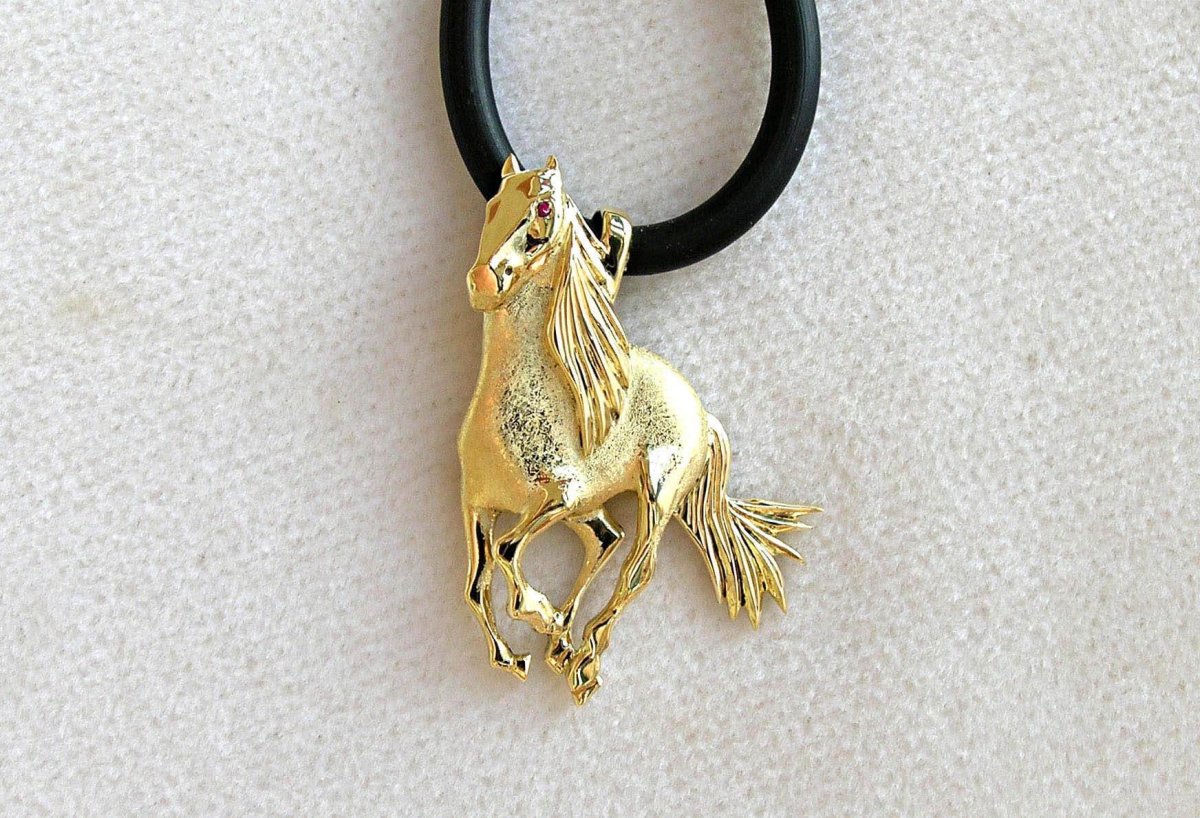 Картинки золотой Цепочки с подвесочкой единорожек для срисовки