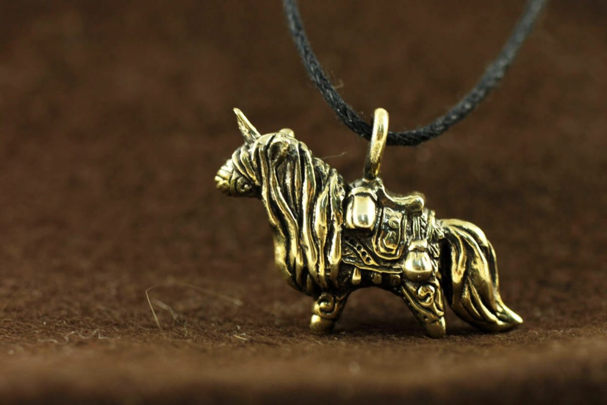 Malu кулон Horse m428/21 BL