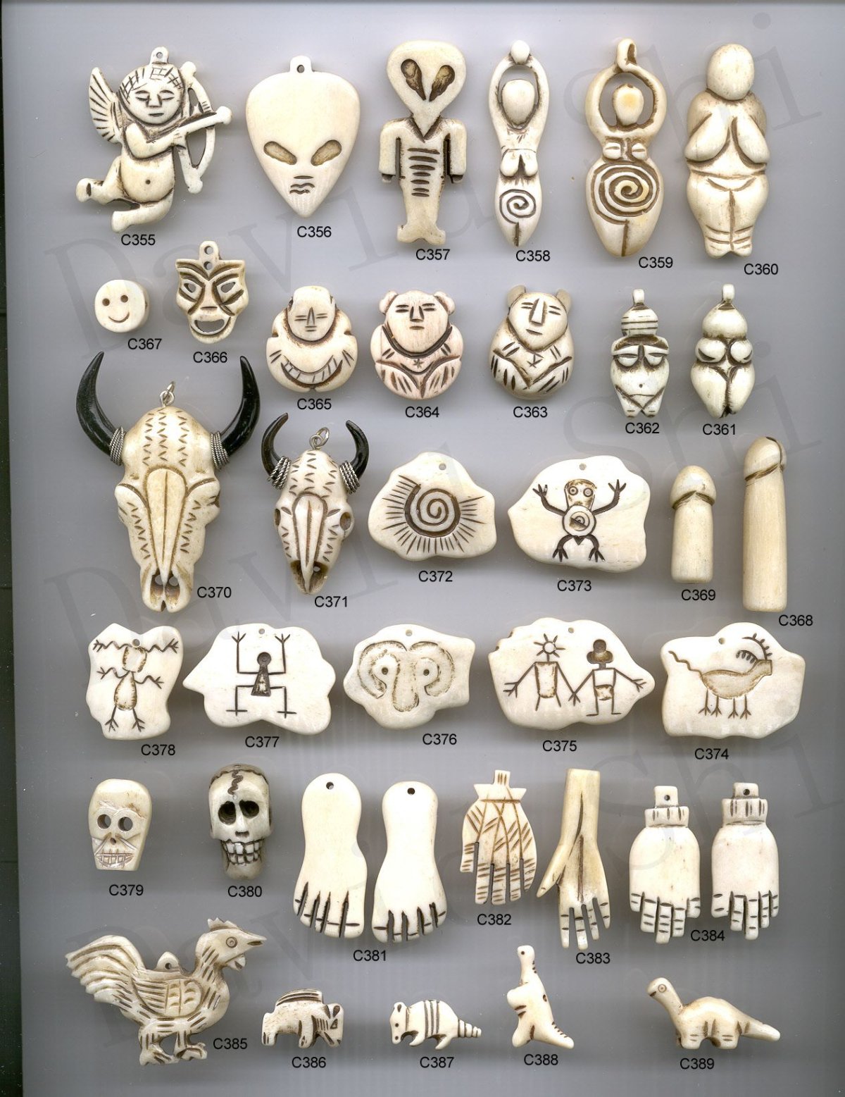 Резьба по кости амулеты