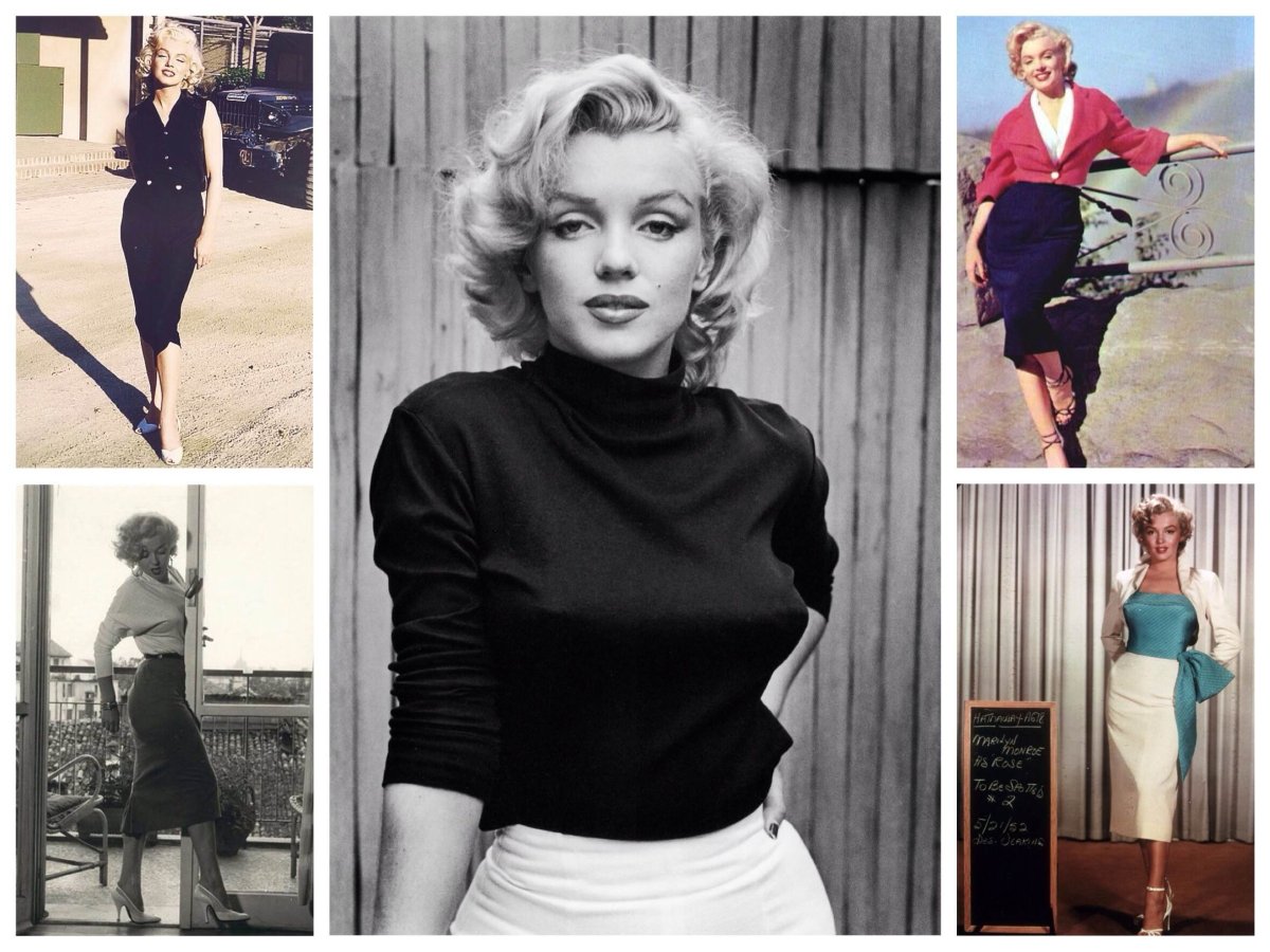Стиль Мэрилин Монро