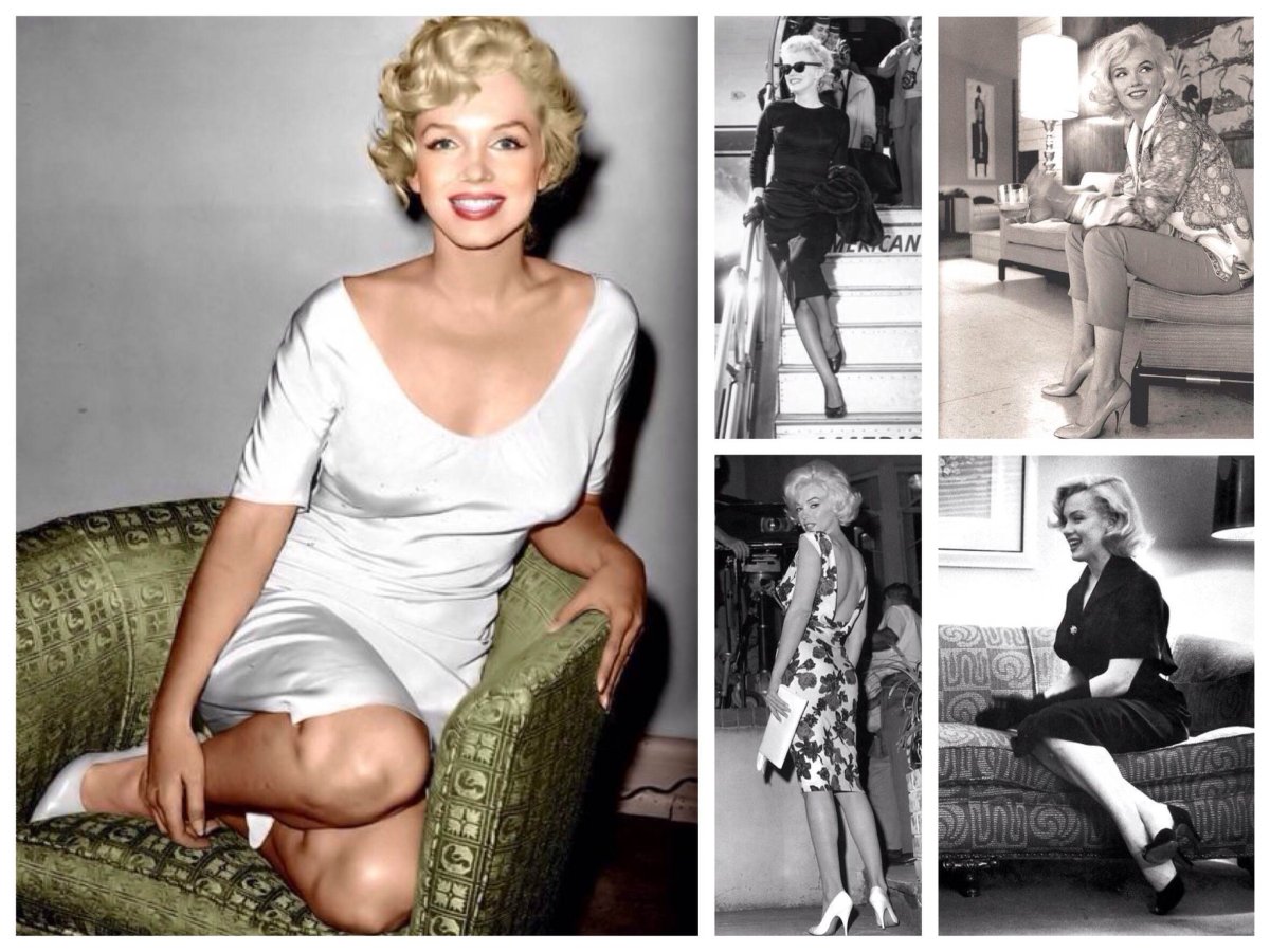 Стиль Мэрилин Монро