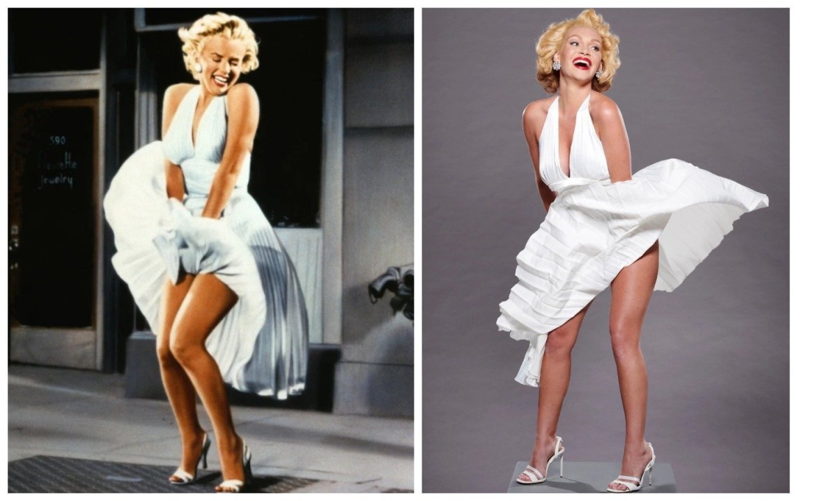 Келли Гарнер в образе Мэрилин