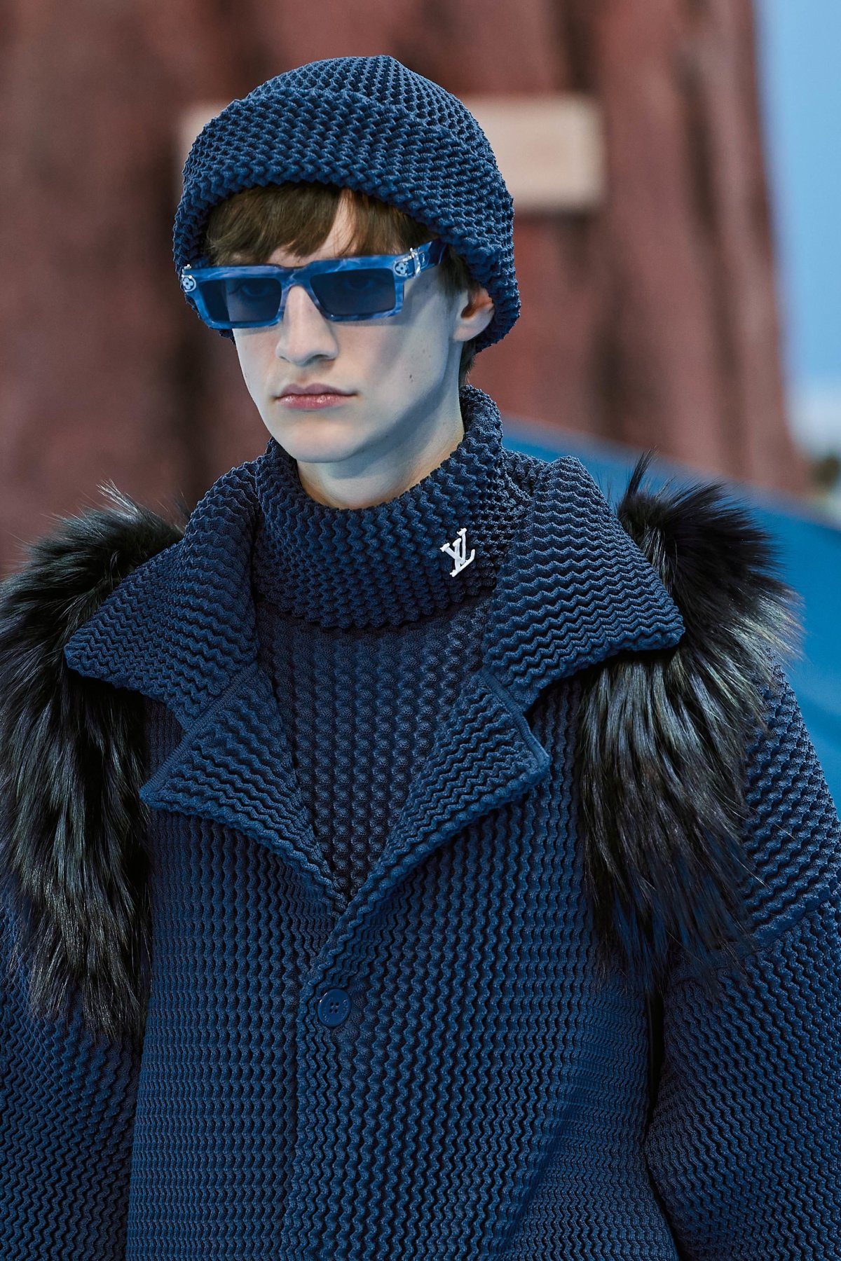 Шапки Луи Виттон зимние мужские