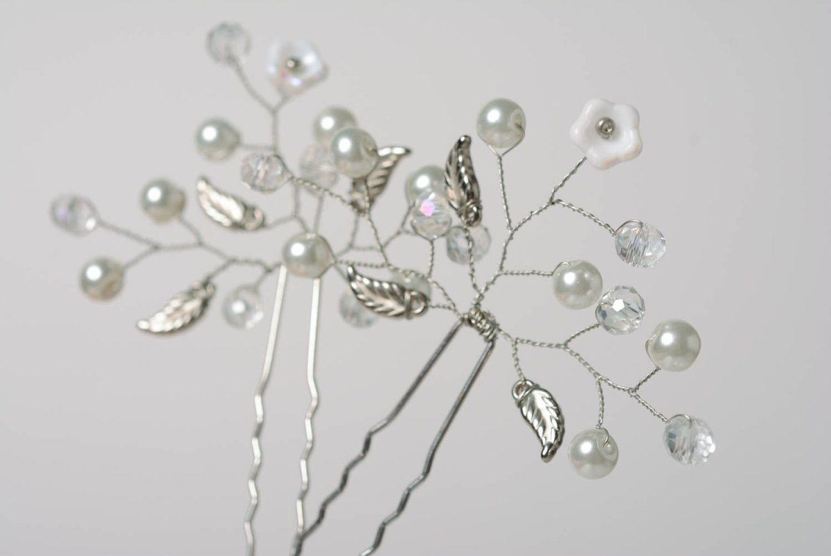 Украшения из проволоки и бусин