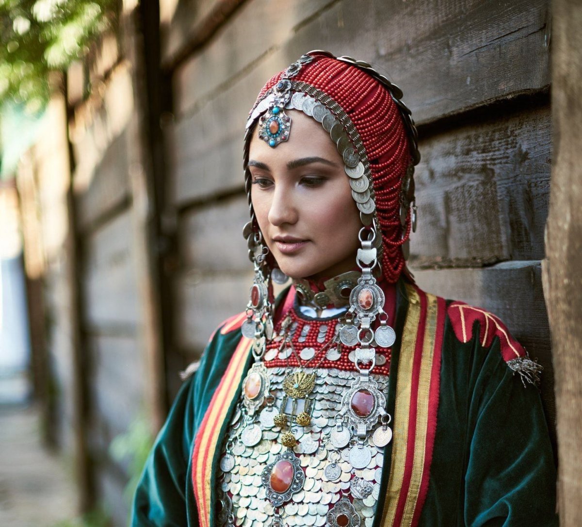 Башкирские женские украшения