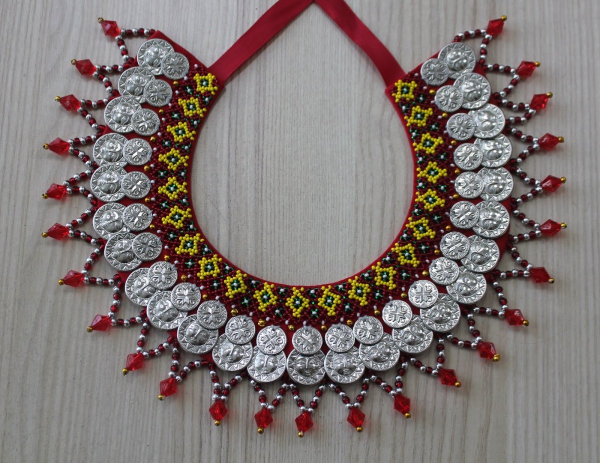 Монисто Чувашское украшение