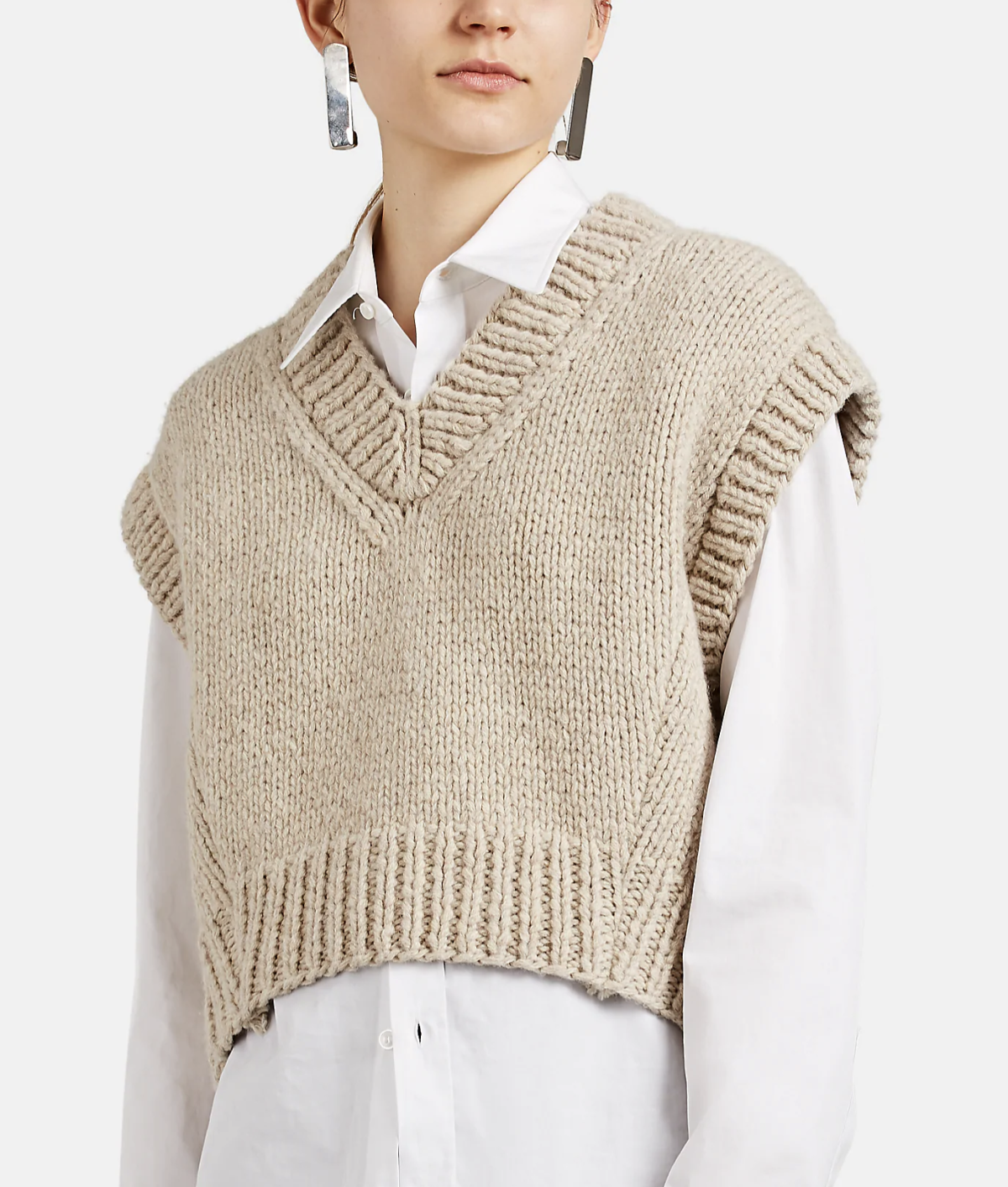 Maison Margiela вязаный жилет