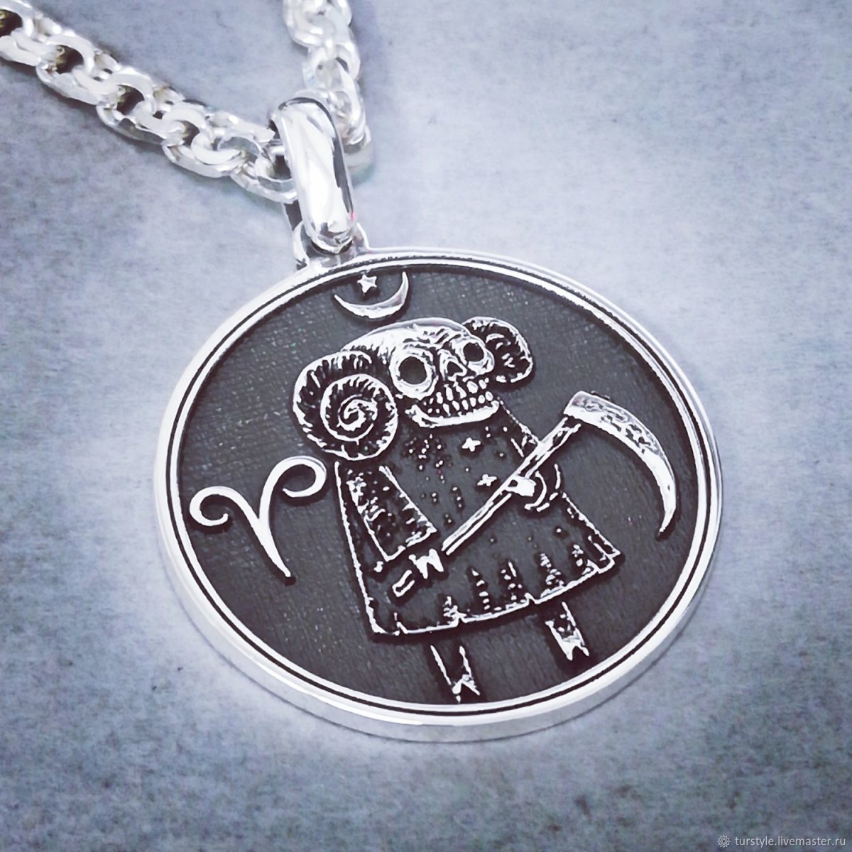 Знаки зодиака медальон лепка