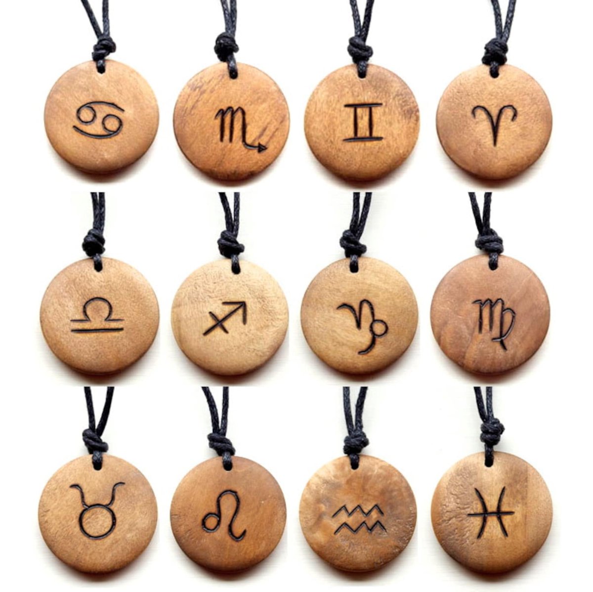 Серебряные подвески знаки зодиака