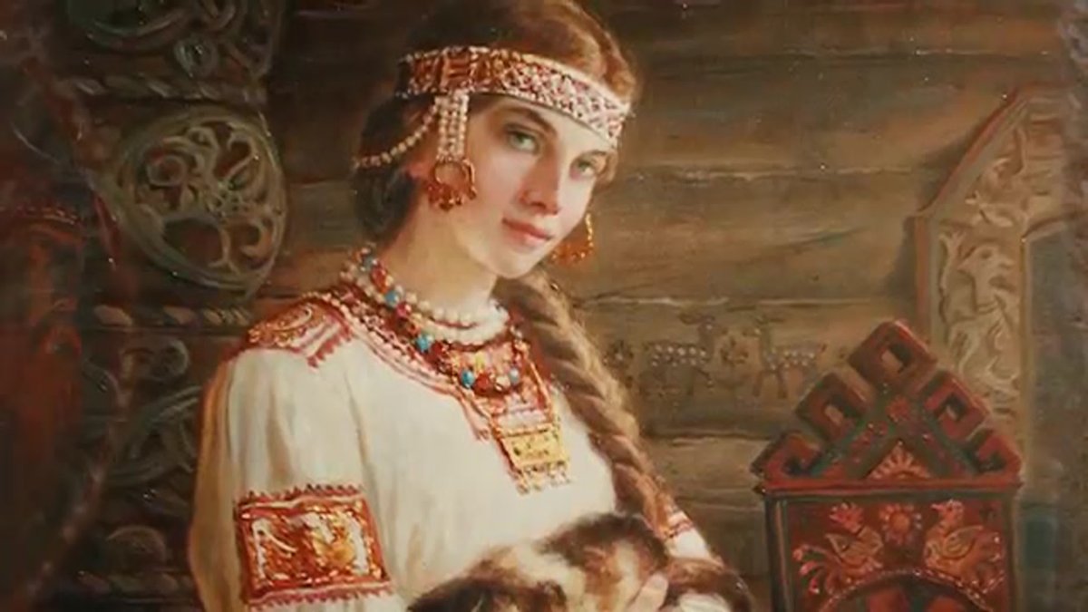 Славянский кокошник