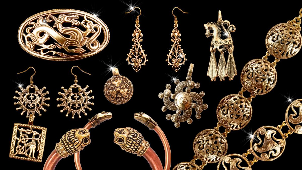 Украшения из мельхиора латуни меди