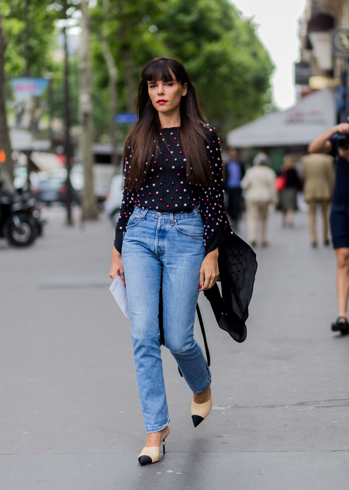 Элегантные образы в джинсах