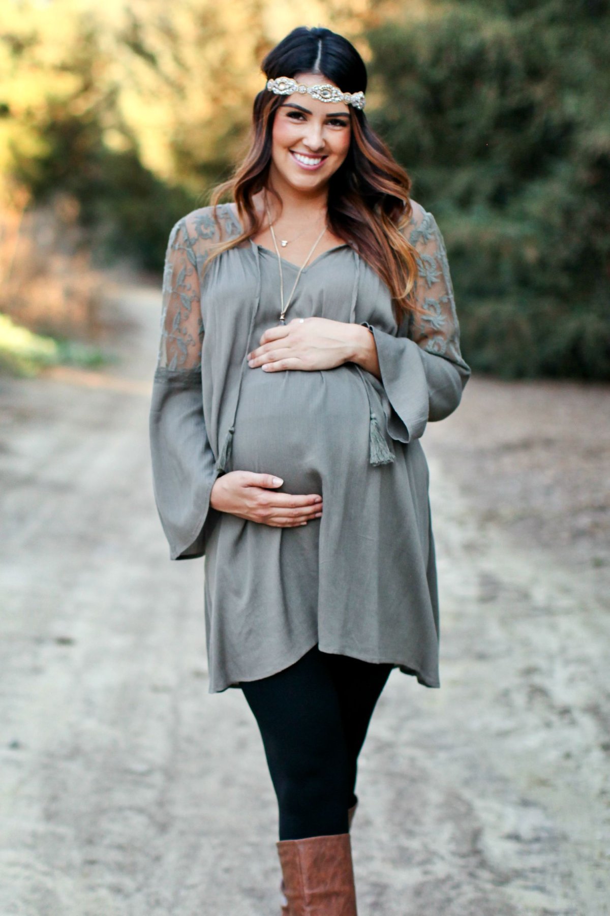 Осенние образы для беременных