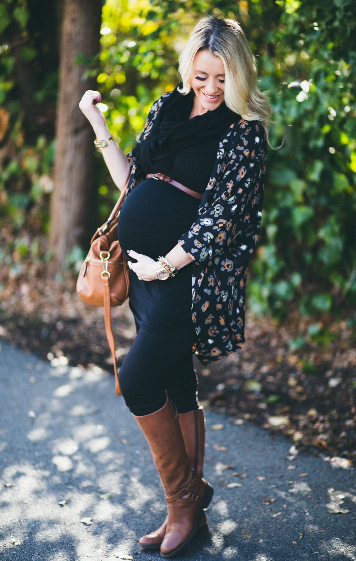 Осенняя фотосессия беременной