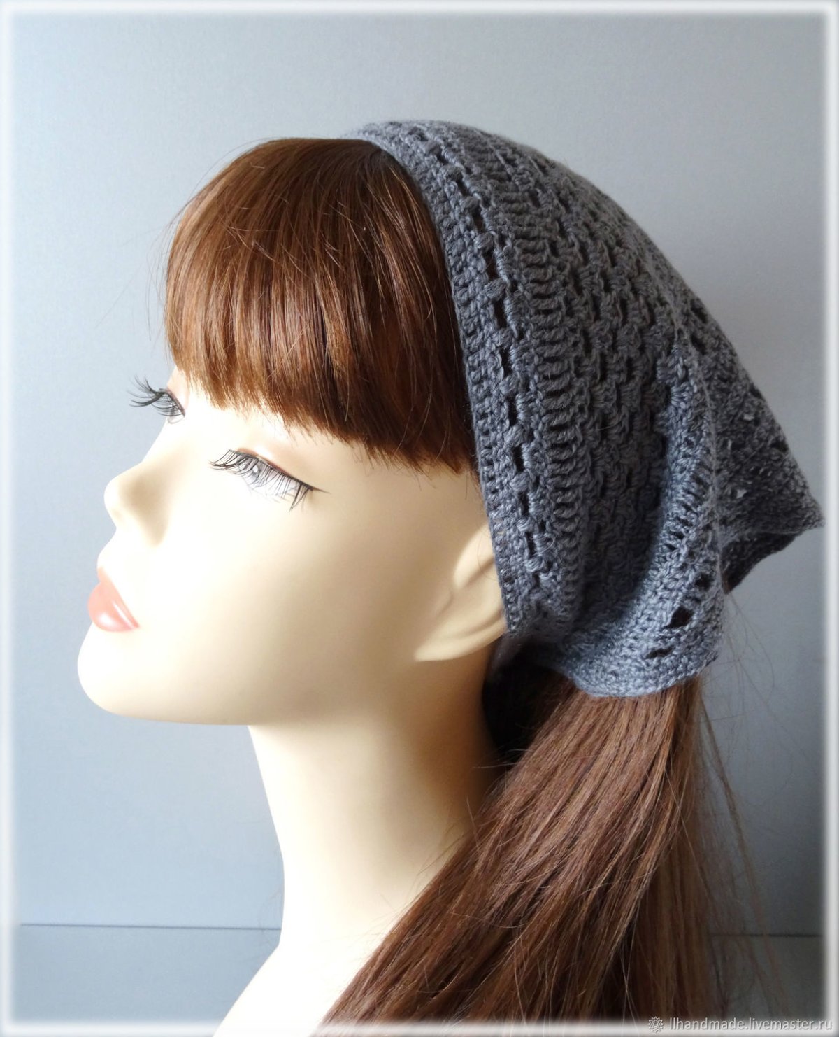 Вязаная косынка