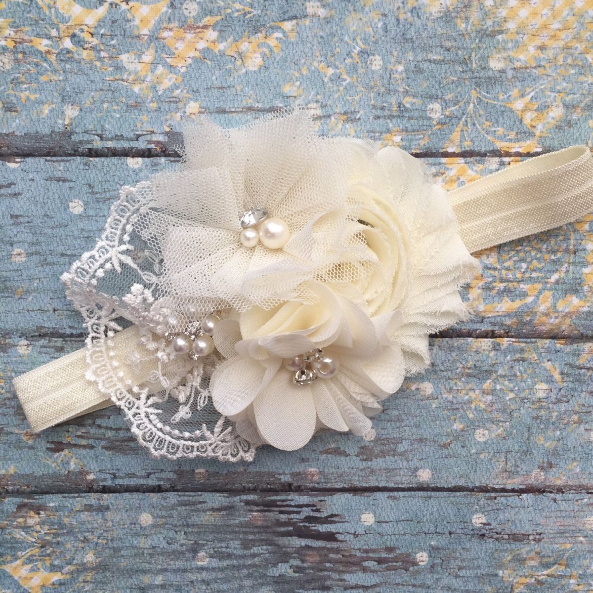 Заколки для волос из кружева своими руками