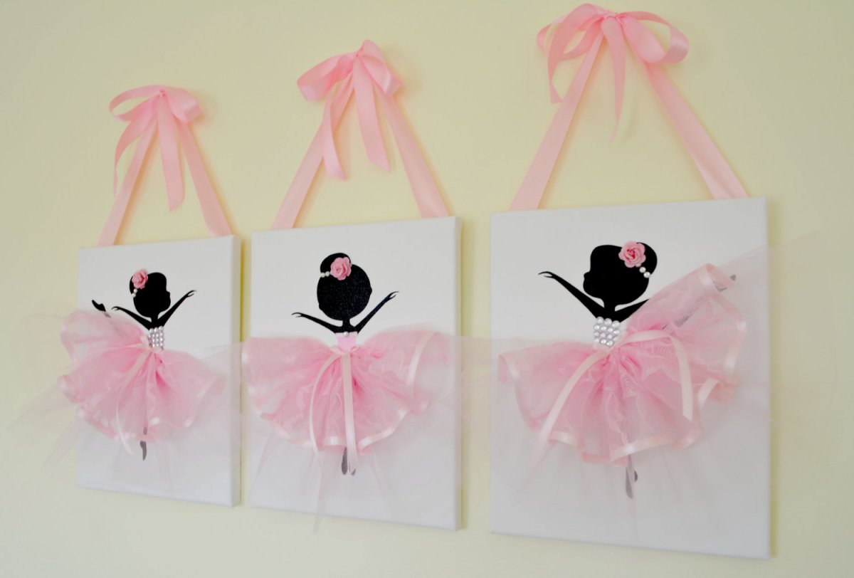 Панно балерина на стену