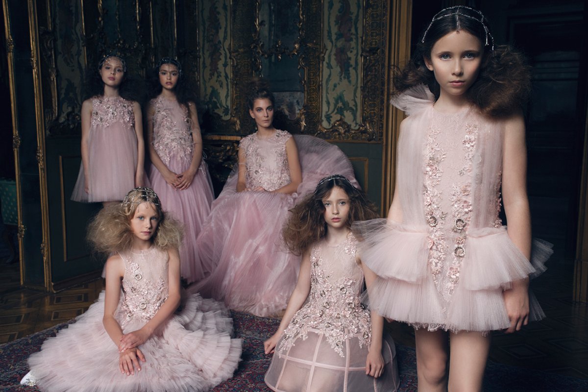 Mischka Aoki платье для девочки