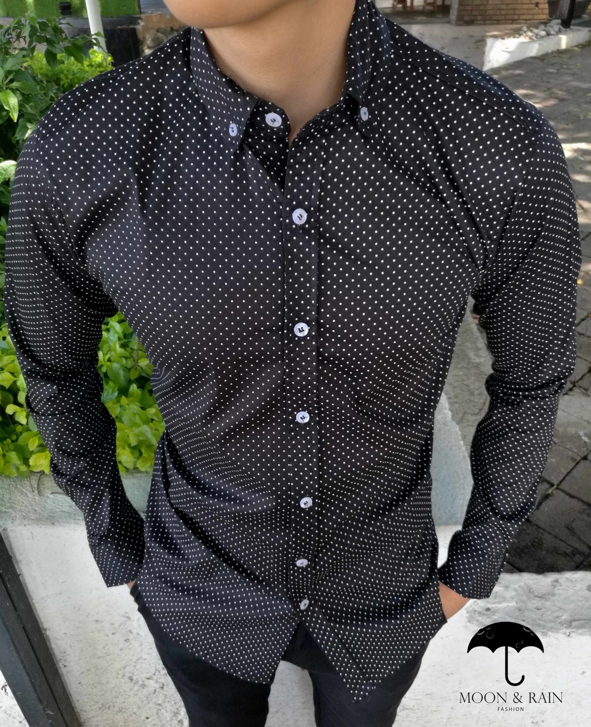 Рубашка в крапинку