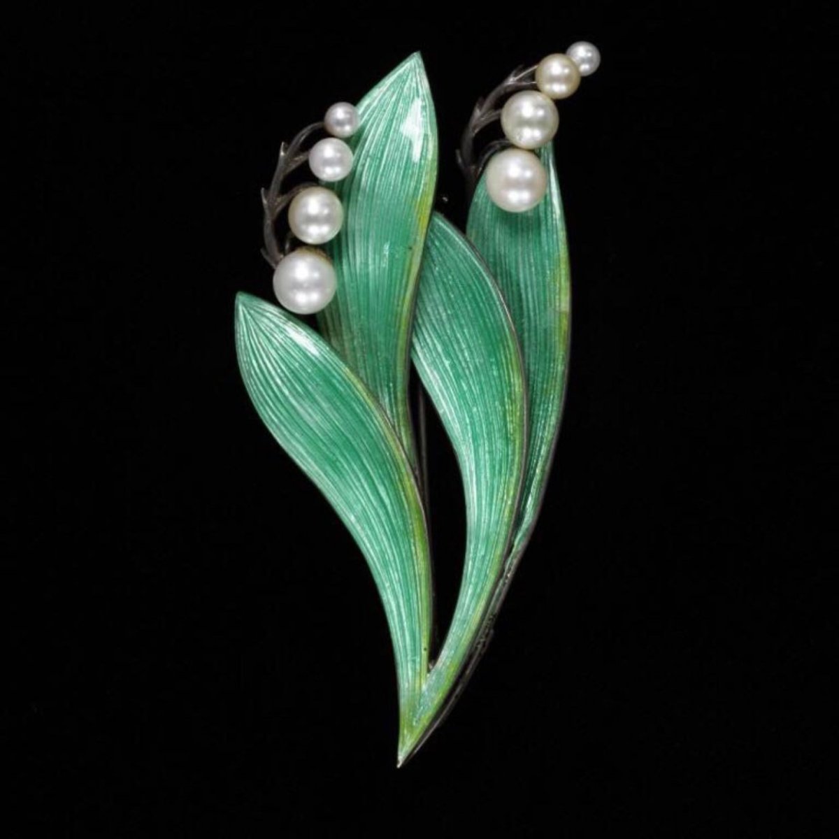 Карл Фаберже брошь Ландыши