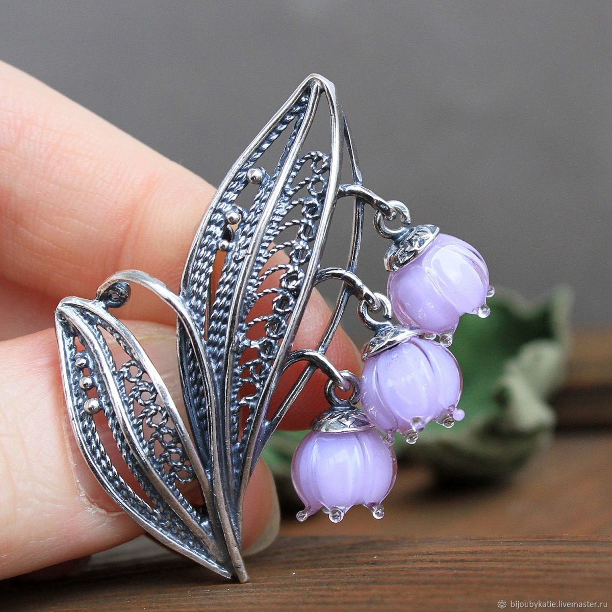 Кольцо Ландыш