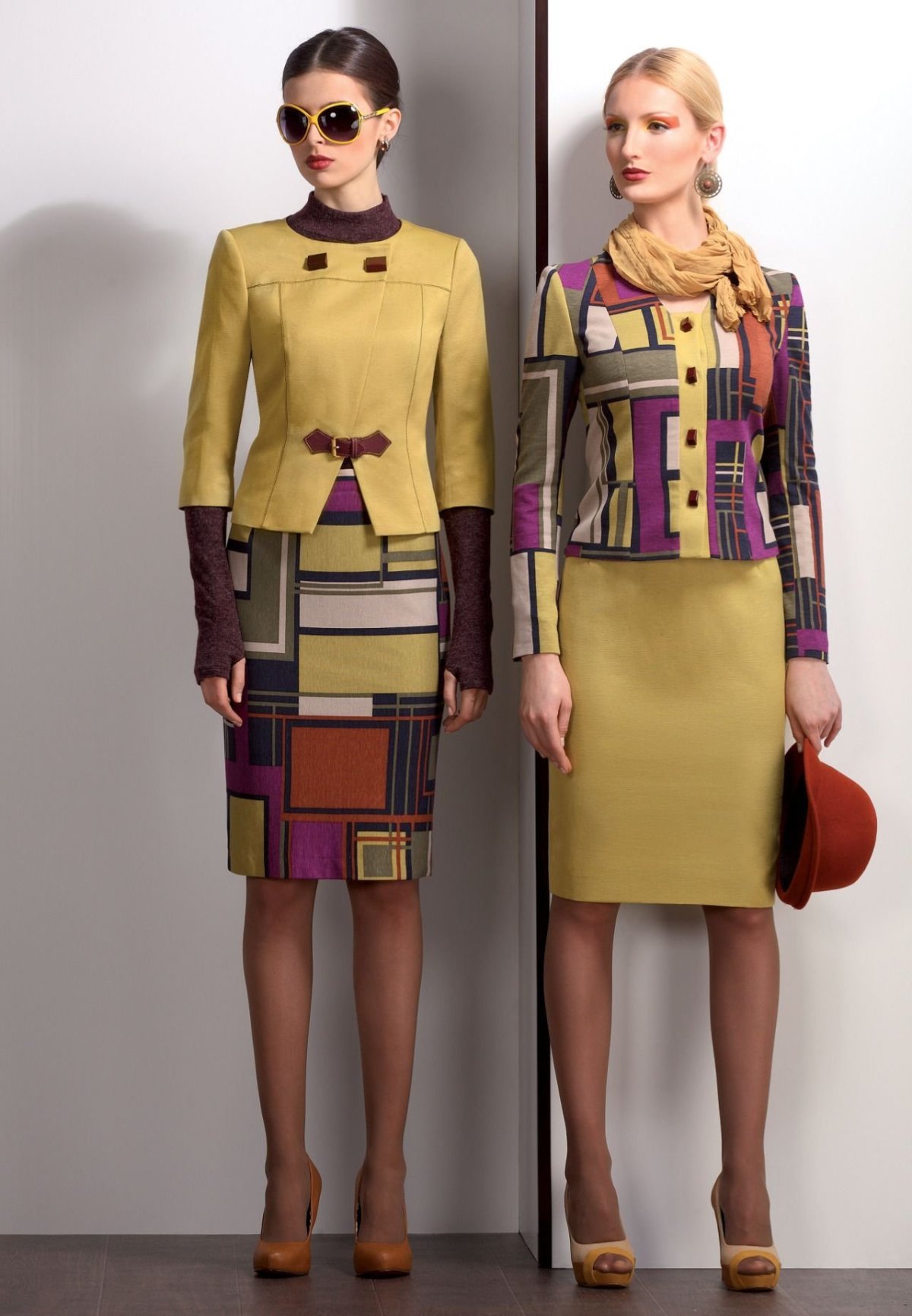 Комбинированная одежда из разных тканей