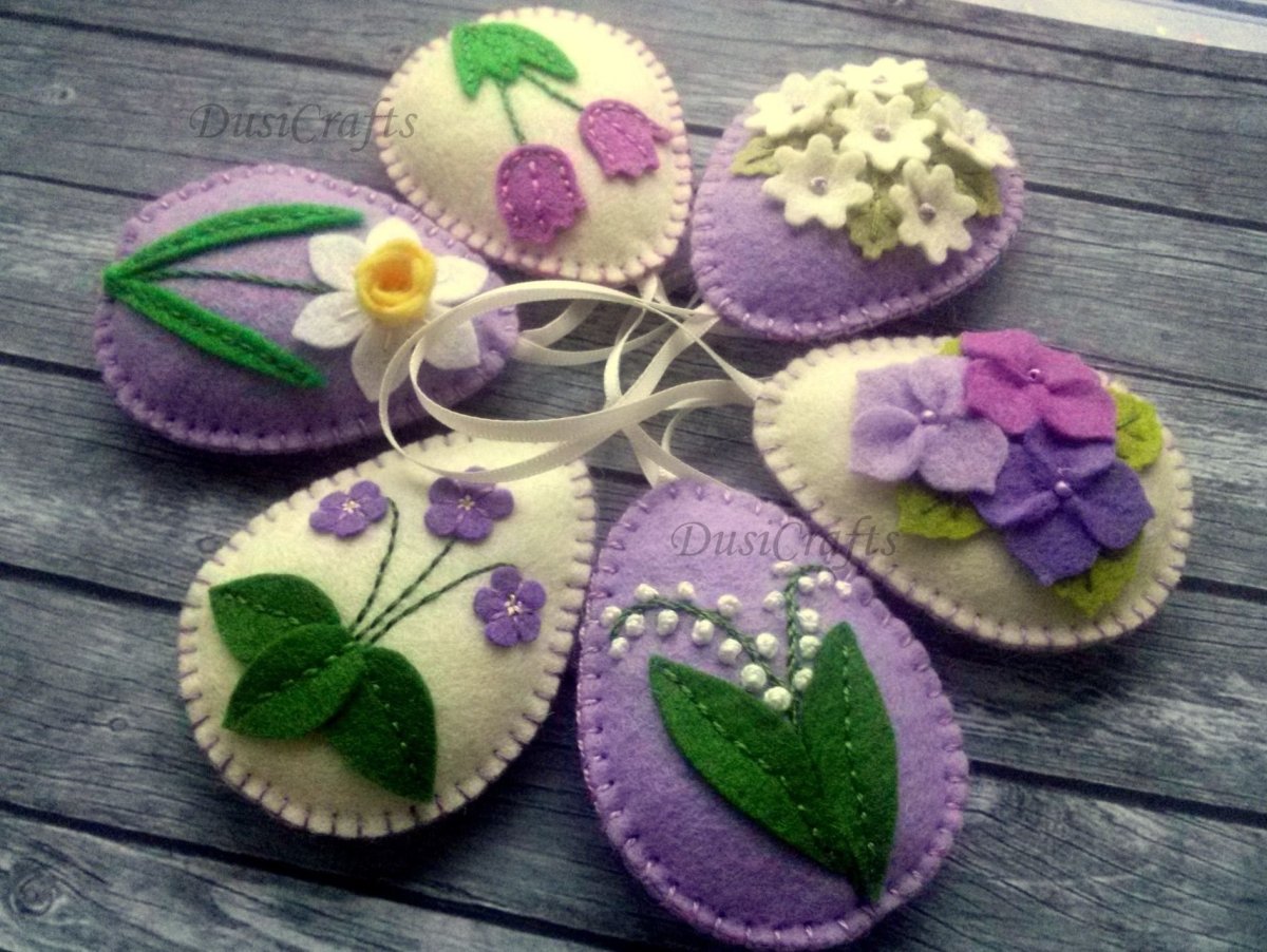 Поделки из фетра для мамы