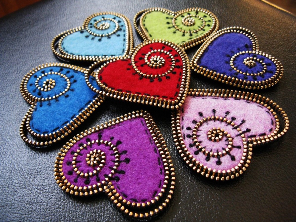 Цветы из фетра для украшения