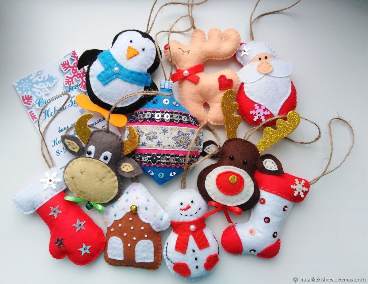 Именные изделия из фетра