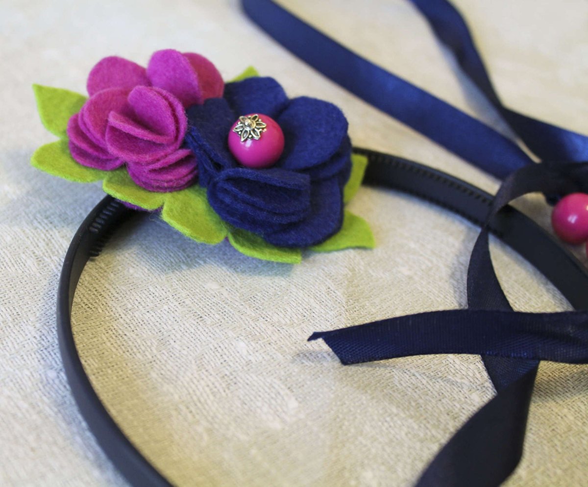 Украшение из фетра