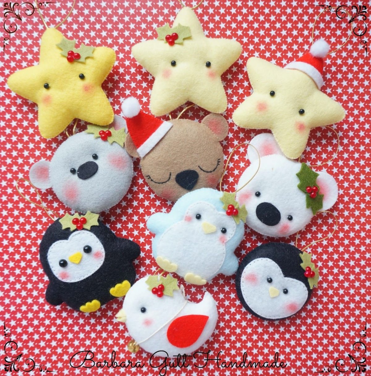 Повязки из фетра для малышей