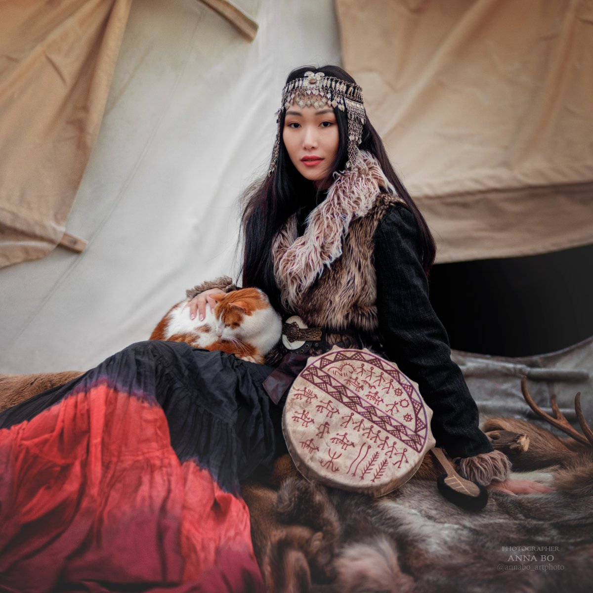 Национальные украшения хакасов