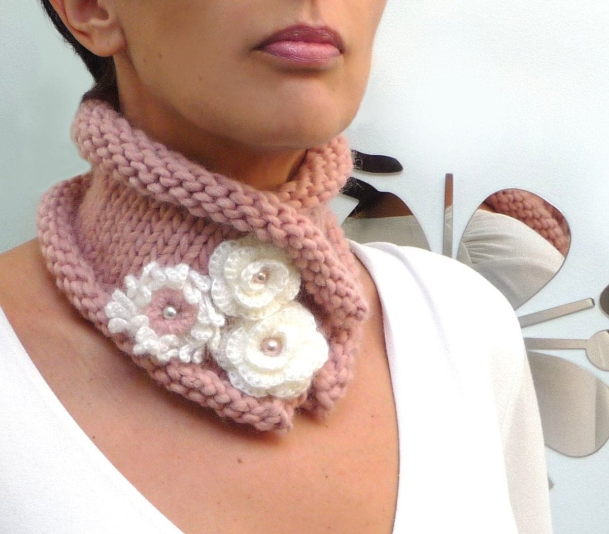 Цветы крючком для украшения