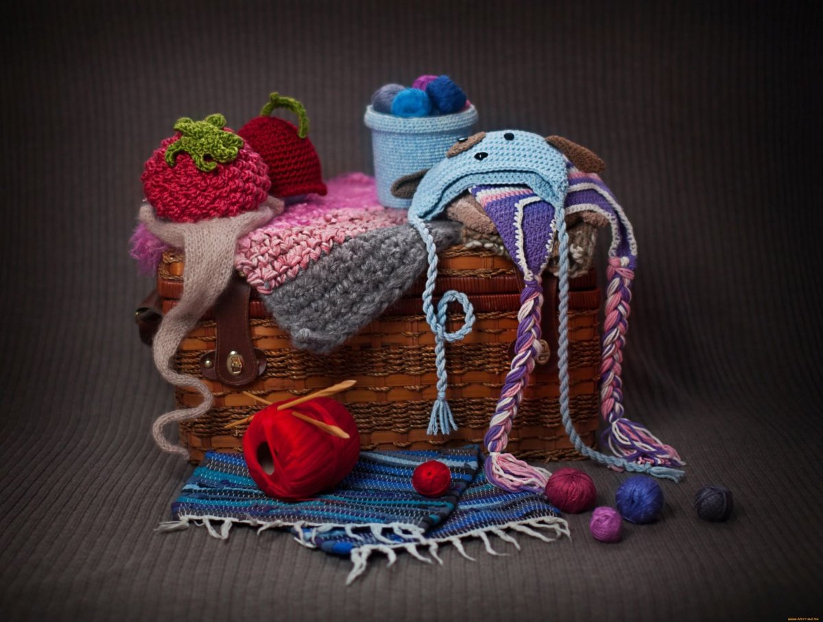 Вязаные украшения