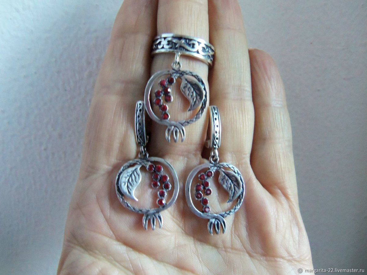 Армянские ювелирные украшения из серебра