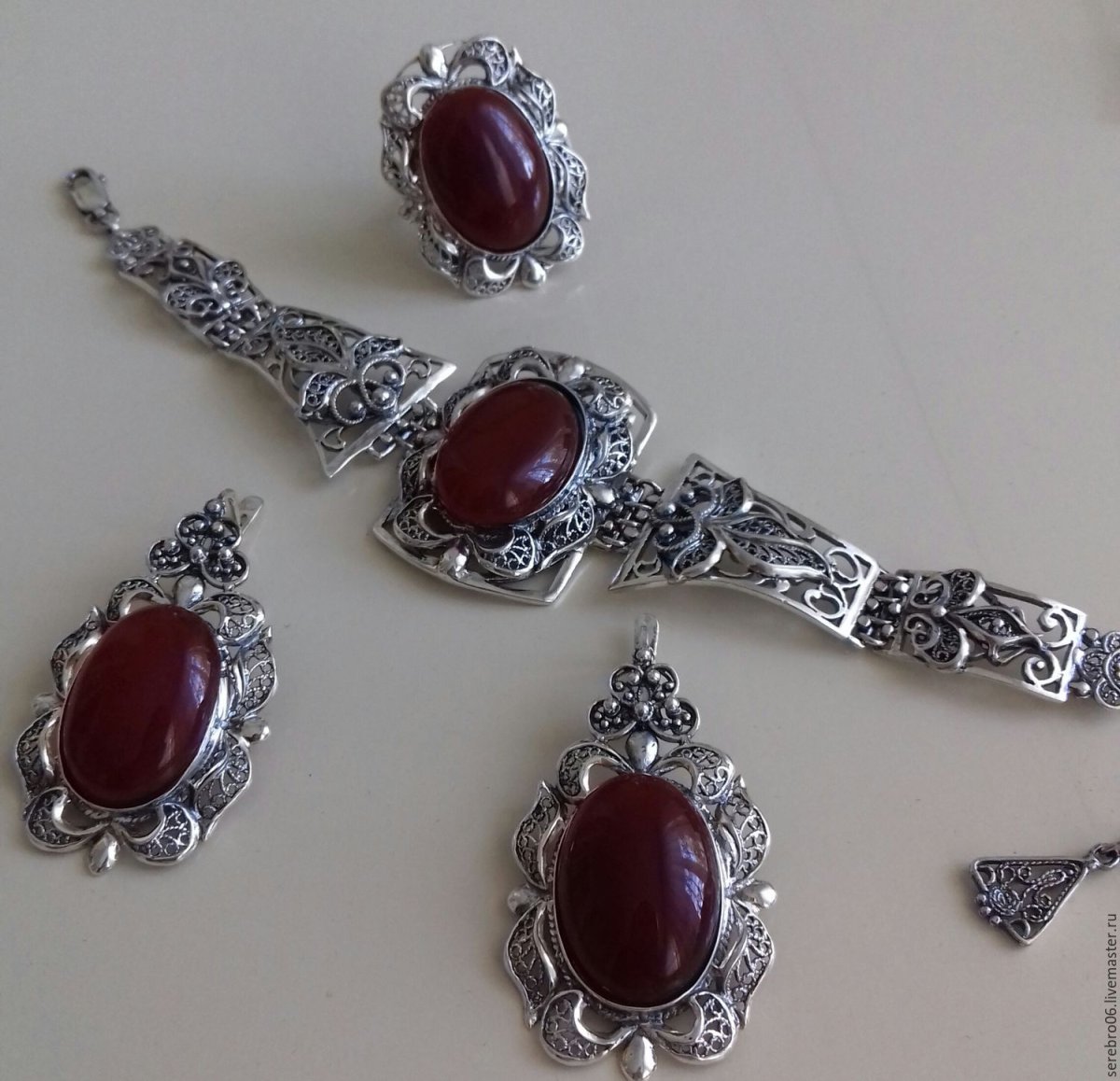 Авторские украшения серебро