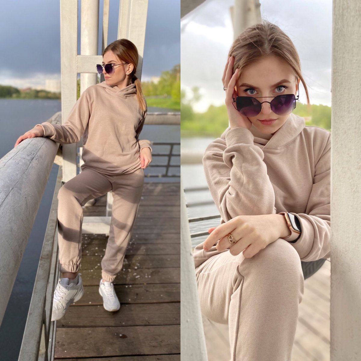 Костюм спортивный из футера