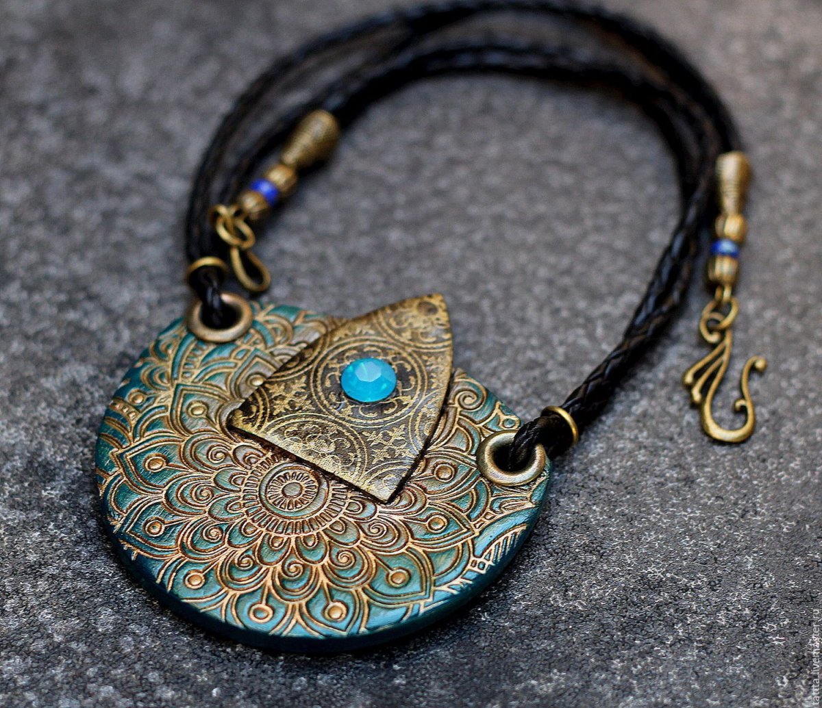 Бохо этно полимерная глина