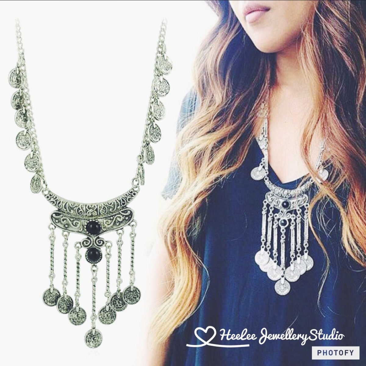 Колье в этническом стиле