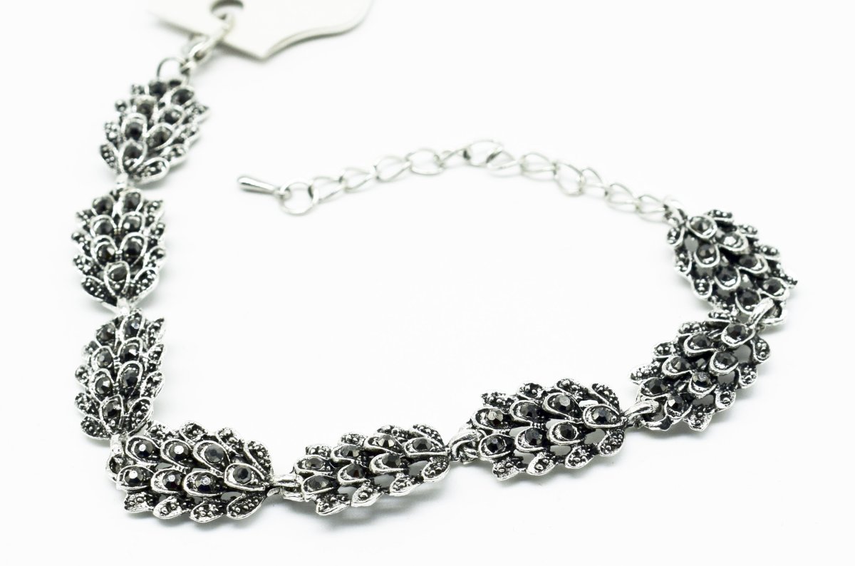 Капельное серебро МАРКАЗИТ браслеты