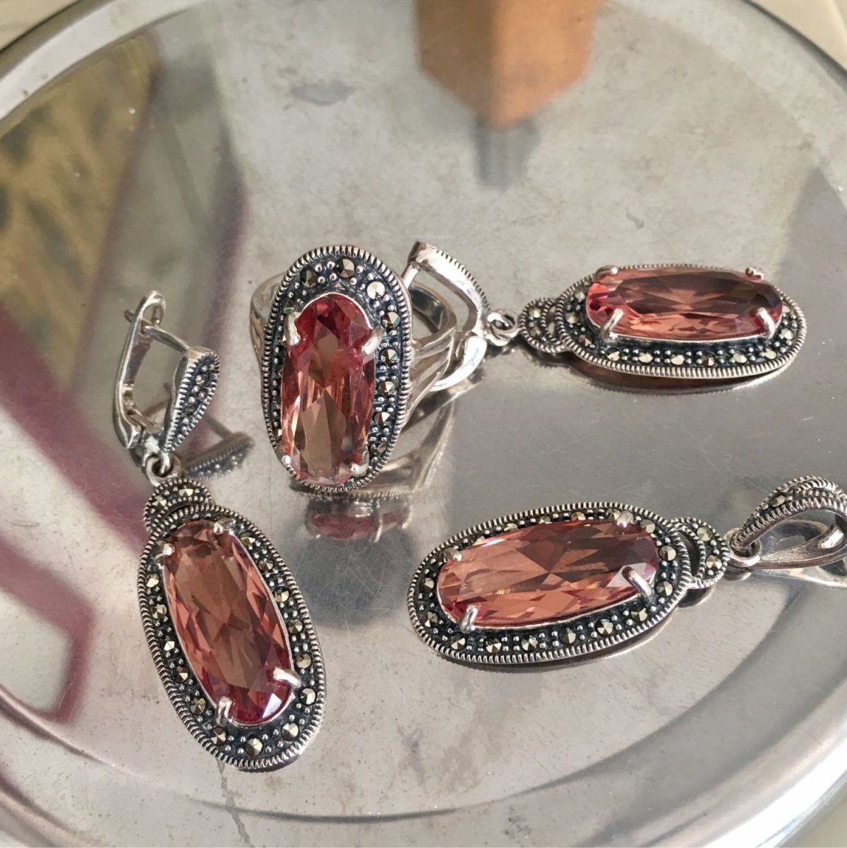 Часы, серебро, МАРКАЗИТ, hw229