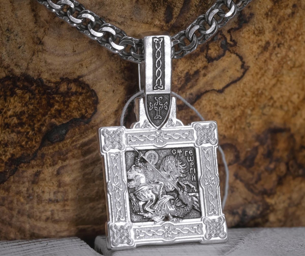 Медальон 1911 Георгий Победоносец