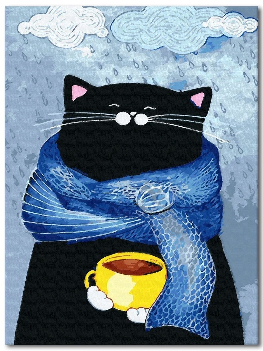 Коты художницы Annya Djachiachvili