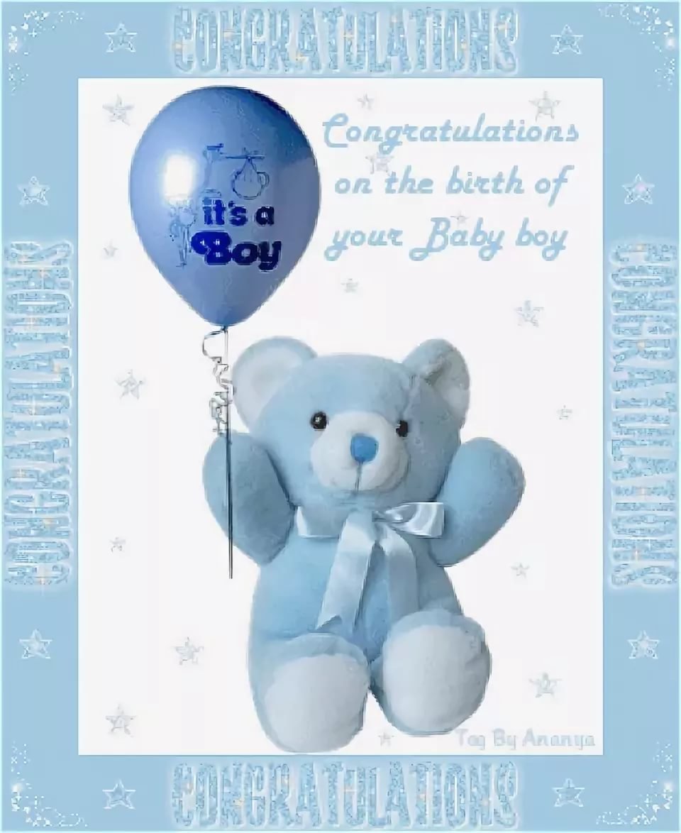 Открытки с днём рождения 1 год девочке