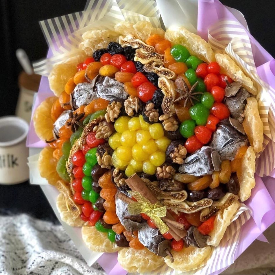 Мини подарки из сухофруктов