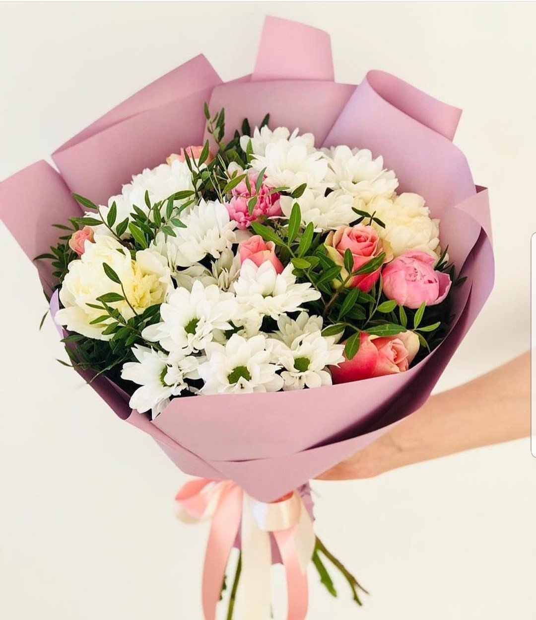 Букет "Гербера и альстромерия"