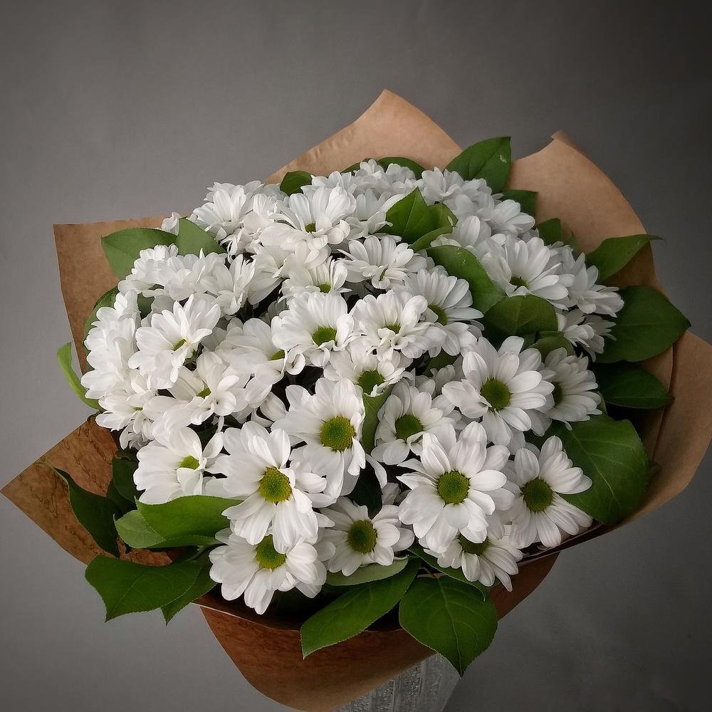 Букет эустома Хризантема альстромерия