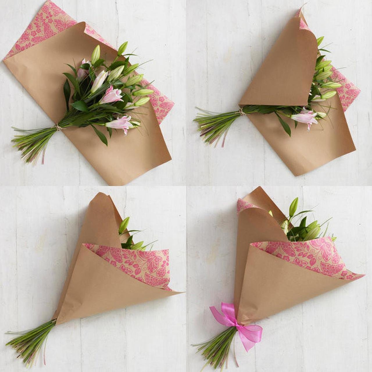 Упаковать цветы в подарок. Упаковка цветов в бумагу. Упаковка цветов в крафтовую бумагу. Завернуть букет в бумагу. Красивая упаковка букета.