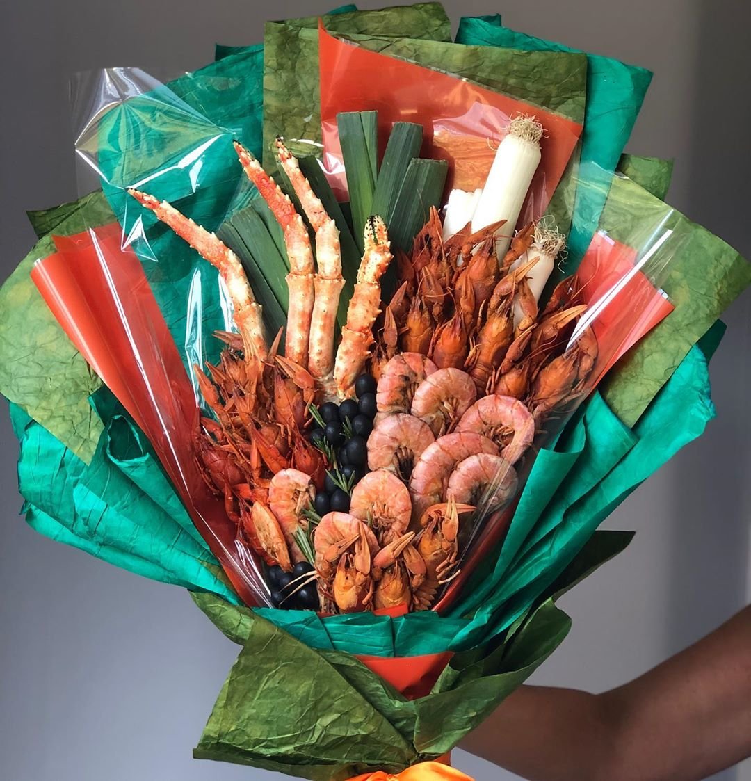 Букет из рыбы