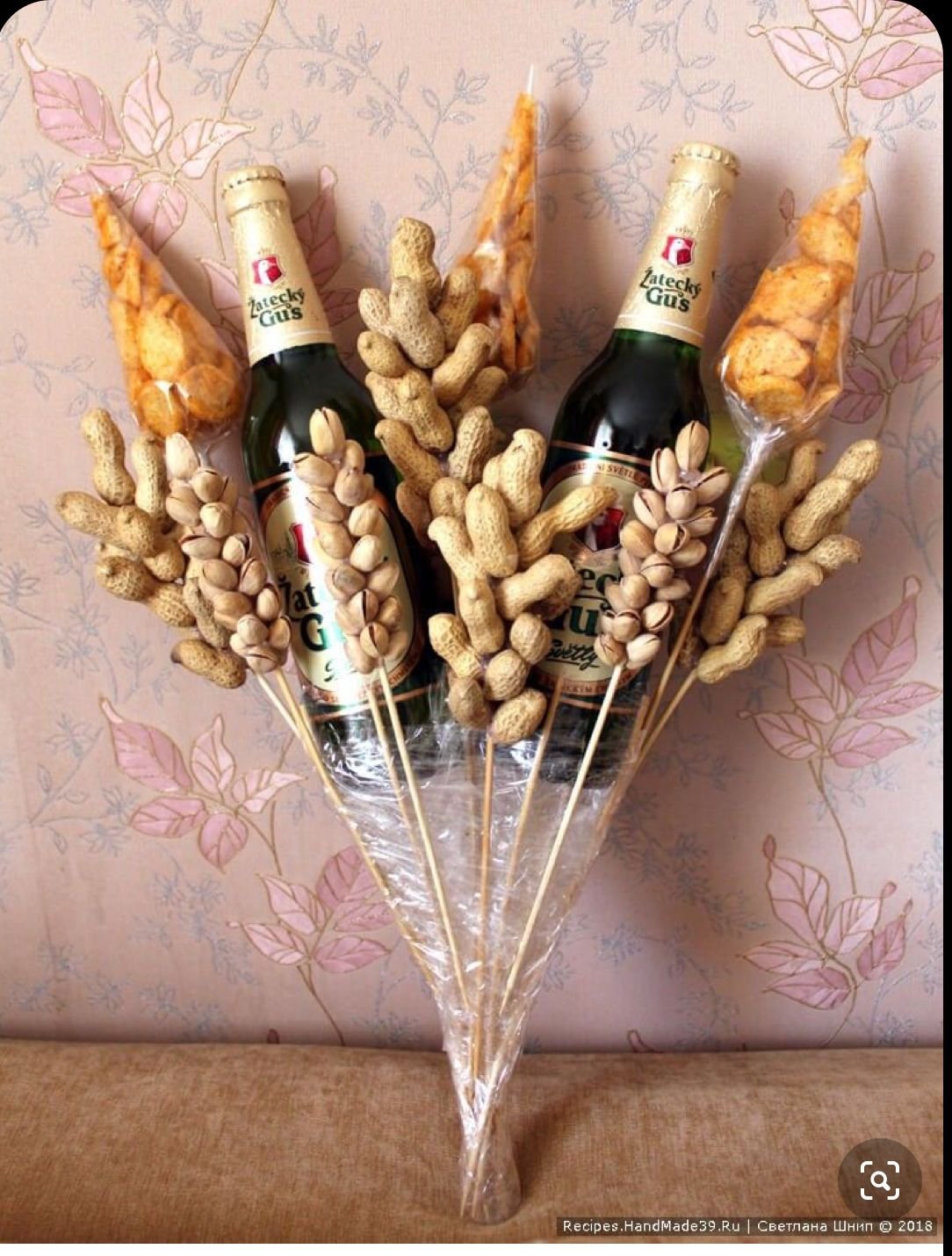 Букет с пивом